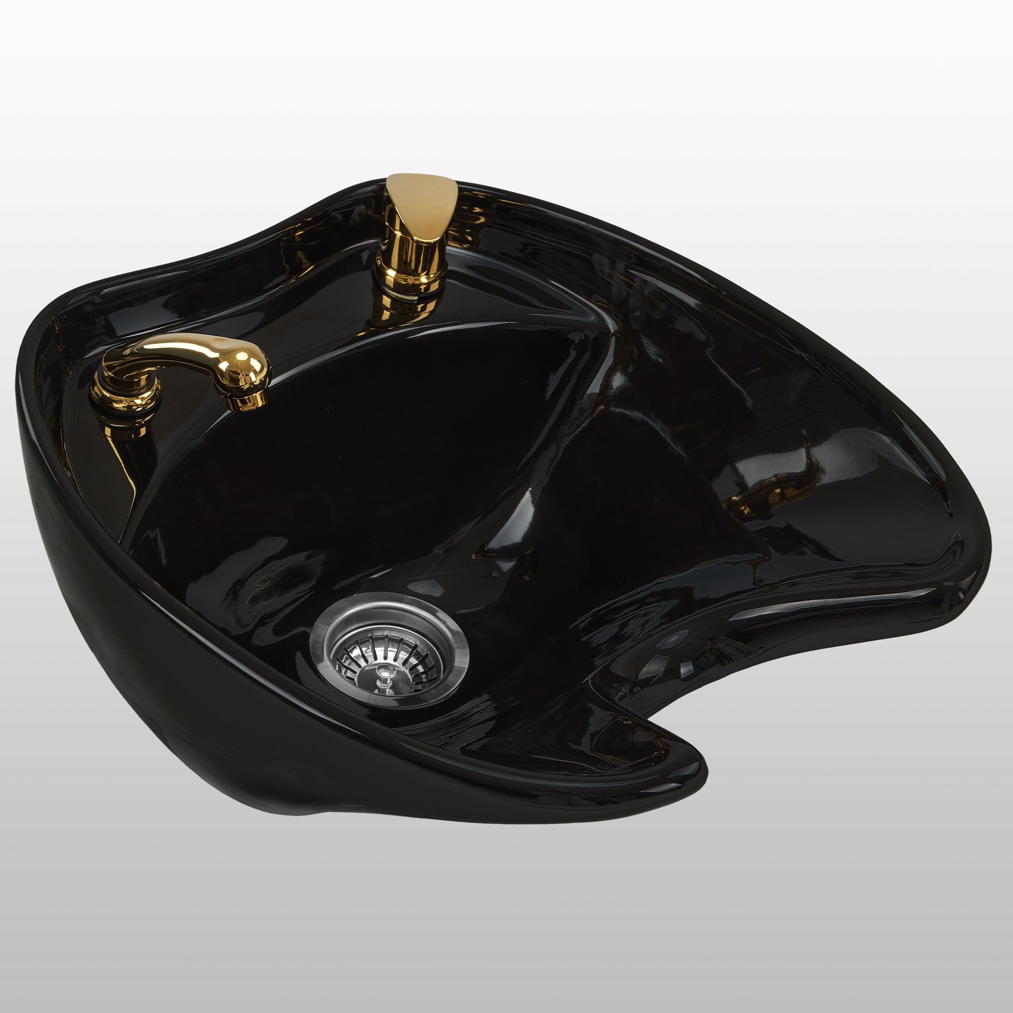 BarberPub Mischbatterie und Handbrause Wasserhahn für Friseurwaschbecken, Friseurarmatur für Friseurstuhl mit Waschbecken 8611 8675 8010 8670 8692 8620 8679, WH8005
