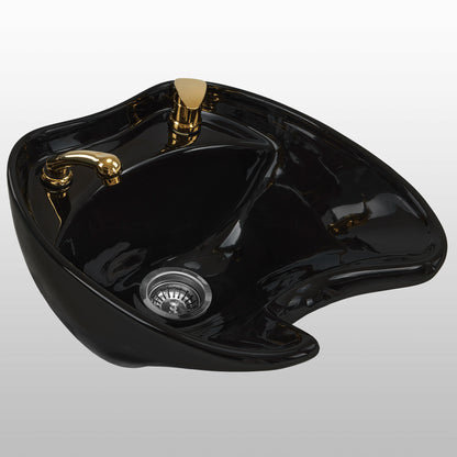 BarberPub Mischbatterie und Handbrause Wasserhahn für Friseurwaschbecken, Friseurarmatur für Friseurstuhl mit Waschbecken 8611 8675 8010 8670 8692 8620 8679, WH8005