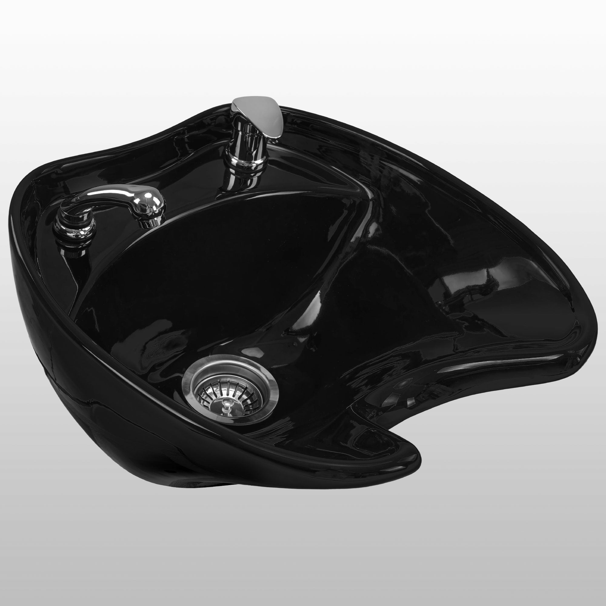 BarberPub Mischbatterie und Handbrause Wasserhahn für Friseurwaschbecken, Friseurarmatur für Friseurstuhl mit Waschbecken 8611 8675 8010 8670 8692 8620 8679, WH8005